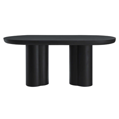 Caspian 72" Mesa de Comedor Ovalada
