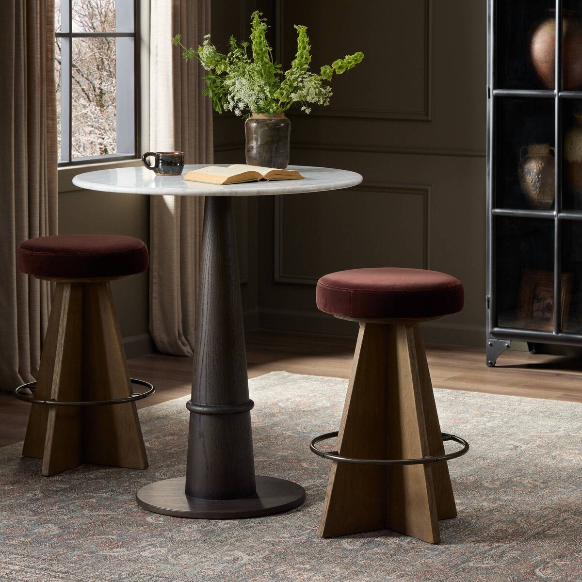 Damon Swivel Counter Stool