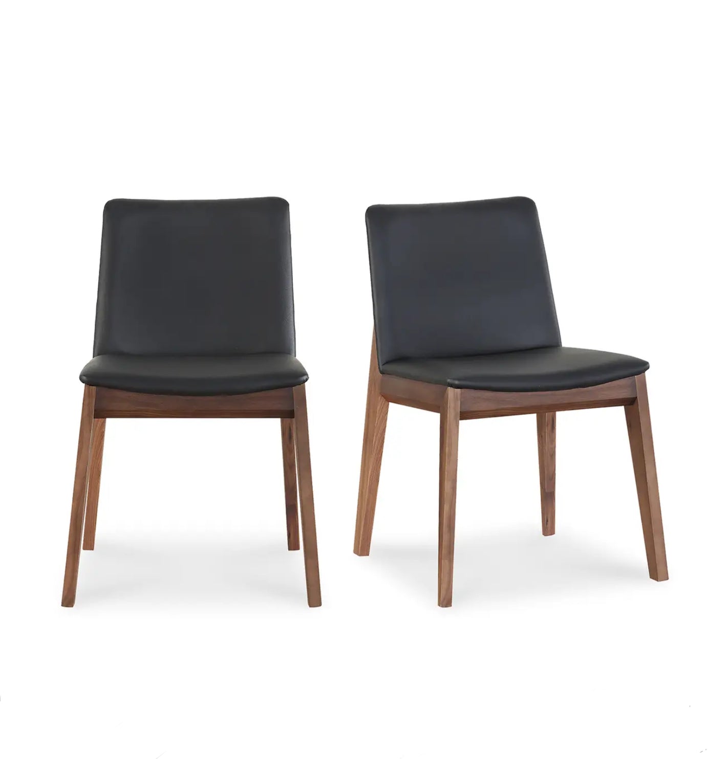 Deco Negro Set de 2 Silla de comedor