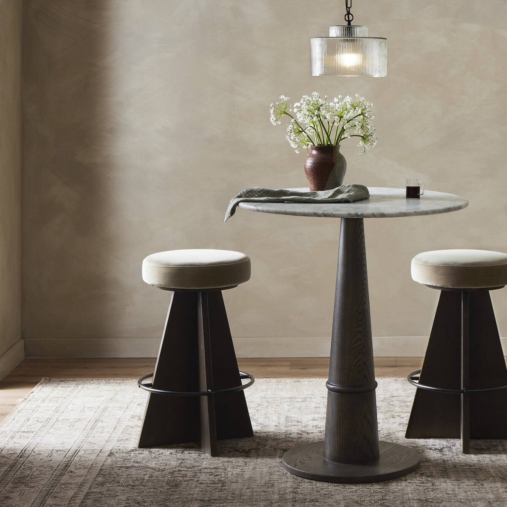 Damon Swivel Counter Stool Khaki