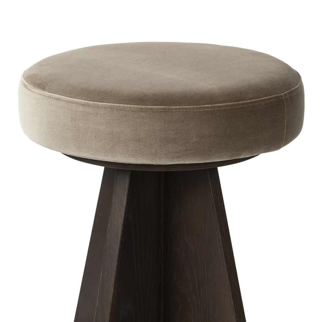 Damon Swivel Bar Stool Khaki