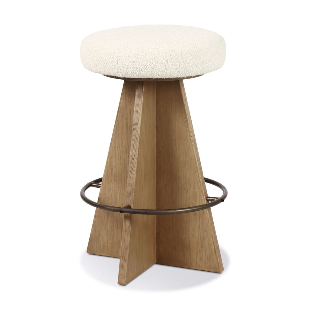 Damon Swivel Counter Stool Crema