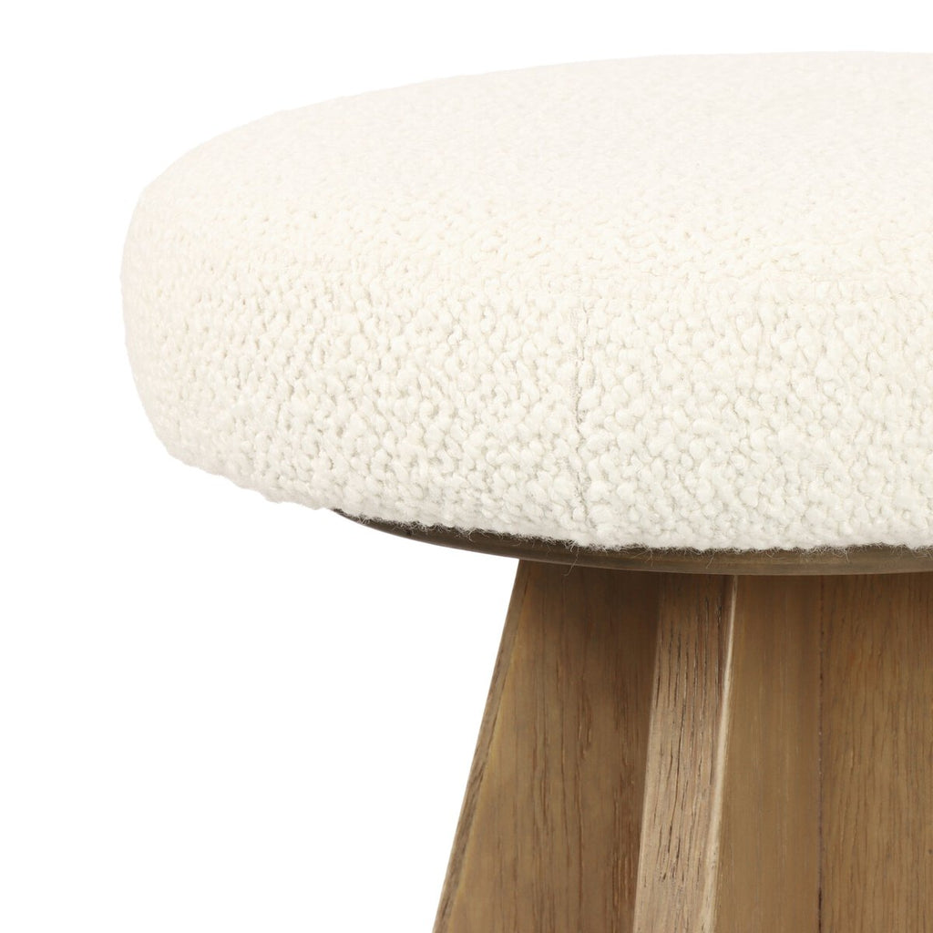 Damon Swivel Counter Stool Crema