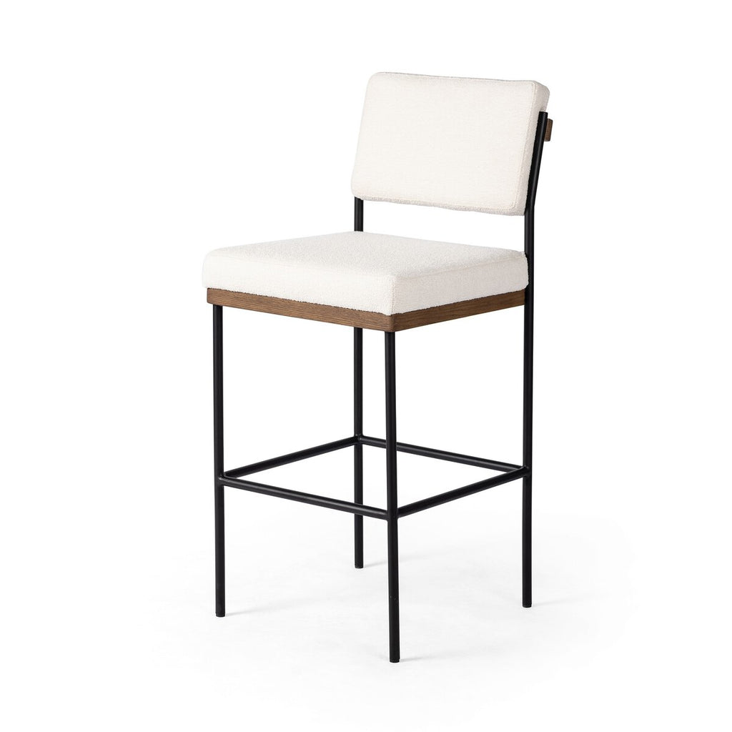 Benton Swivel Bar Stool Crema
