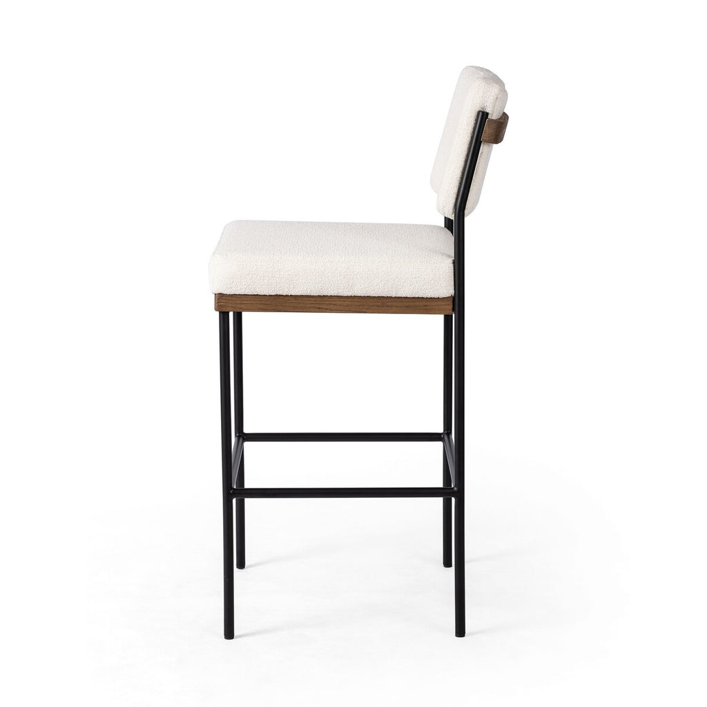 Benton Swivel Bar Stool Crema