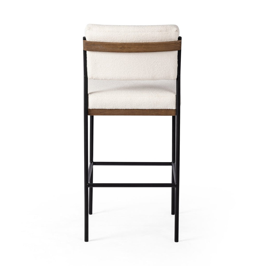 Benton Swivel Bar Stool Crema