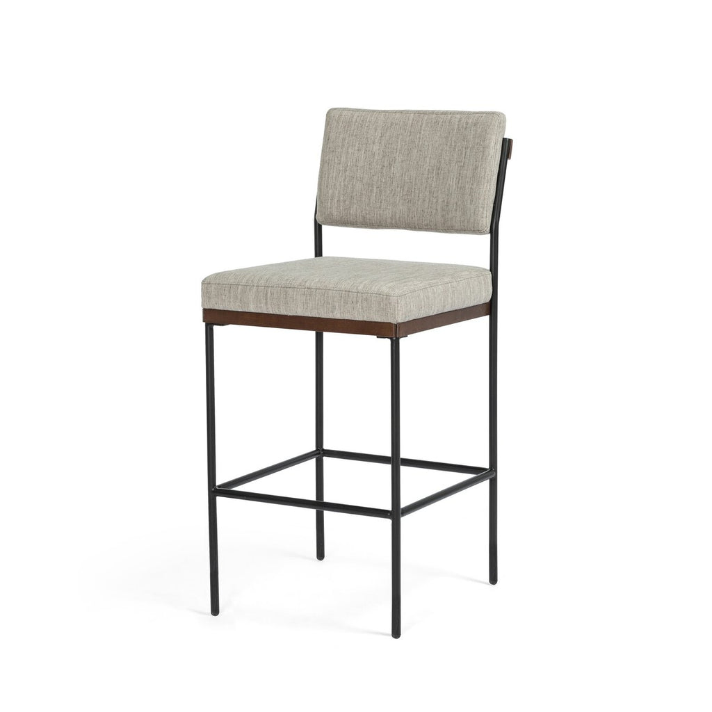 Benton Swivel Bar Stool Gris