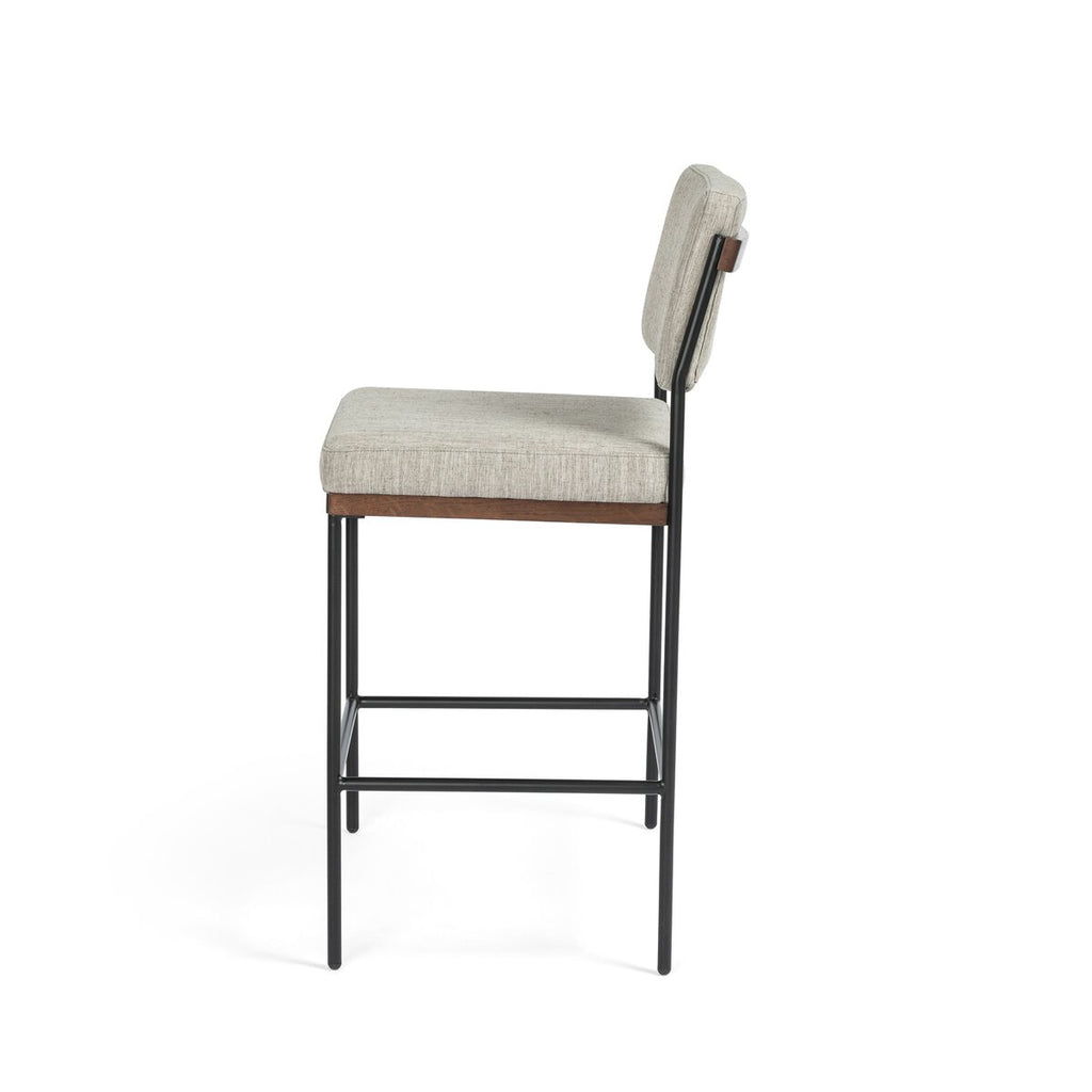 Benton Swivel Bar Stool Gris