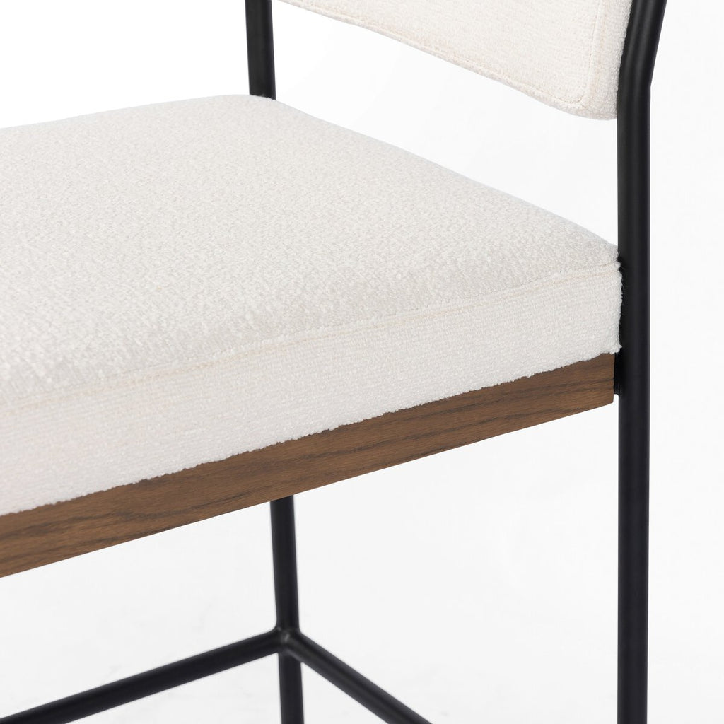 Benton Swivel Counter Stool Crema