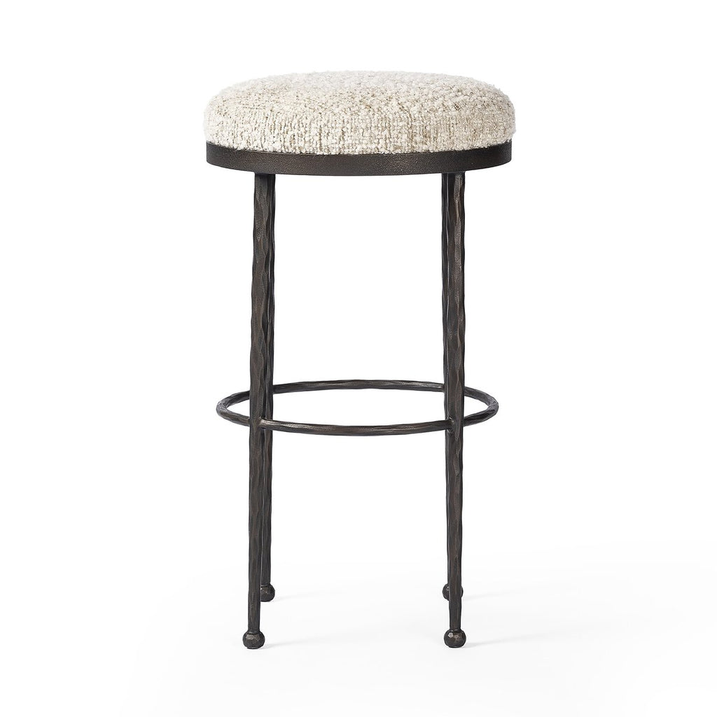 Corinne Bar Stool Boucle